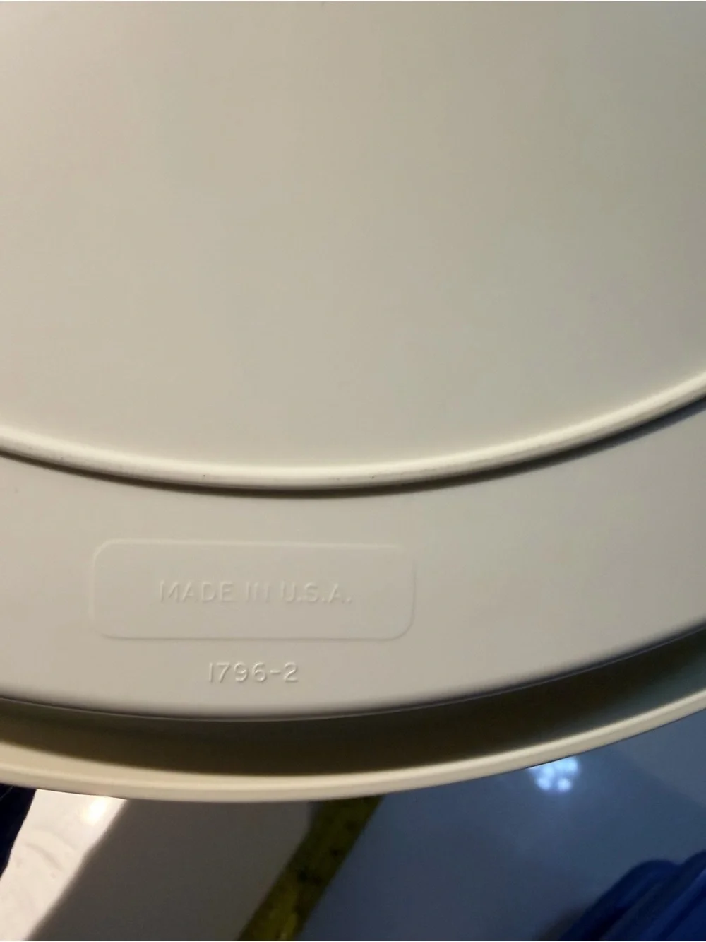 Tupperware Blue 7-Section Rotating Snack Carousel